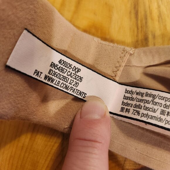 Victoria’s Secret 34DDD Incredible Wireless Push Up Bra Nude Convertible 409105 - Picture 8 of 10